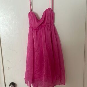 Brand new never worn pink Lucy in the sky dress